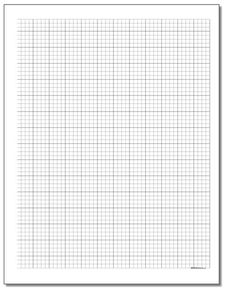 a graph paper with lines on it