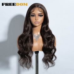 Color: 6, Wig Length: 26inches Brown Body Wave Wig, Jumbo Braids, Deep Curly, Wave Wig, Brown Highlights, Body Wave Wig, Honey Brown, Braids Wig, Blonde Ombre