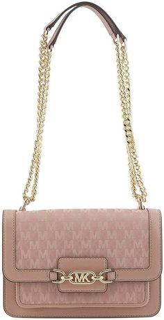 Now Only $291.50 Mk Purse, Unique Purses, Small Crossbody, Chain Shoulder Bag, Leather Coat, Michael Kors Bag, Shoulder Handbags, Chain Strap, Cross Body Handbags