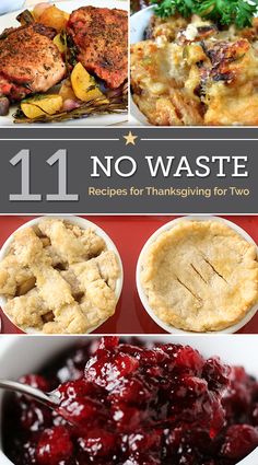 11 no waste recipes for thanksgiving or any other holiday gathering that are delicious and easy to make