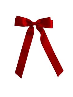 a red ribbon tied to the side of a white wall