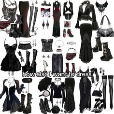 High School Outfit, Dark Fashion, School Outfit, Fashion Sense, I Want, Fashion Inspo, Outfit Inspo, Dresses