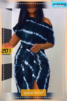 European and American Women's Slanted Shoulder Tie-dye Pleated Dress Dress Loungewear, Black Box Braids, Tie Dye Decorations, Bubu Gown, Bubu Gown Styles, A Mothers Love, African Fashion Ankara, Girl Closet, Gown Styles