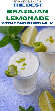 the best brazilian lemonade with condensed milk