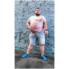 Fat Men Fashion, Plus Size Man Fashion, Big Boys Fashion, Fat Style, Chubby Boy, Fat Guy Fashion, Plus Size Mens Clothing