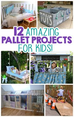 12 amazing pallet projects for kids that are easy to make and great for indoor play