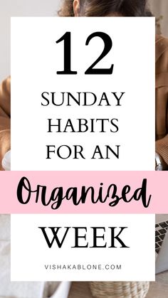 Sunday habits for an organized week Busy Mom Planner, Life Audit, Office Productivity, Planning Life, How To Be More Organized, Organizing Time Management, Organizing Life, Getting Organized At Home