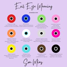 Different Evil Eye Colors, Yellow Evil Eye Meaning, White Evil Eye Meaning, Evil Eyes Meanings, Orange Evil Eye Bracelet, Black Evil Eye Meaning, Bracelets Eye Evil, Evil Eye Color Meaning Chart, Red Evil Eye Meaning