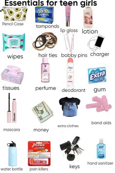 the essentials for teen girls