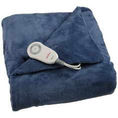 an electric blanket with a cord attached to it