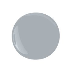 a gray paint with a white base on the top and bottom, it's light grey