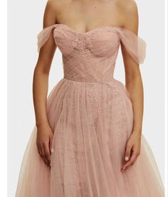 Milla Dress, Milla Dresses, Prom Dress Gown, Womens Tulle Skirt, Bridesmaid Saree, Tulle Sleeves, Prom Dresses Gowns, Misty Rose, Prom Looks