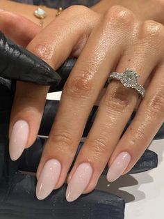 Manicured Nails, Plain Nails, Nails Aesthetic, Nails Square, Nails Blue, Simple Summer, Acrylic Coffin, Almond Shape, Nails Almond