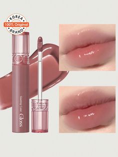 05 DIM MAUVE  Collar     Embellished   Makeup Korean Lip Gloss, Mauve Makeup, Mauve Lips, Korean Lips, Fuller Lips, Glossier Lip Gloss, Best Lip Gloss, Gloss Labial, Fantasy Makeup