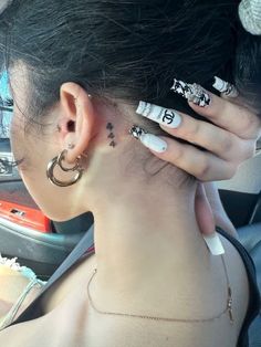 444 Stomach Tattoo, Neck Tattoos Numbers, 555 Tattoo Behind Ear, Behind Ear Tattoo Angel, Angel Number Ear Tattoo, 444 Ear Tattoo, 777 Behind Ear Tattoo, 333 Tattoo Behind Ear, Angel Numbers Tattoo Behind Ear