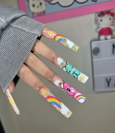 Detailed Nails, Mismatched Nails, Grunge Baddie, Crazy Nail Designs, Festival Fits, French Manicures