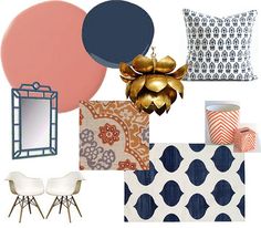 a collage of various items including pillows, wallpapers and other decorative items