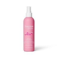 Function Of Beauty Curls With Benefits Define, Detangle & Shine Spray For Curly / Coily Hair - 7 Fl Oz : Target Hair Products Wavy Hair, Function Of Beauty Curly Hair, Curly Coily Hair, Gifts Wishlist, Hair Repair Treatments, Function Of Beauty, Healthy Hair Routine, Curl Shampoo, Shine Hair