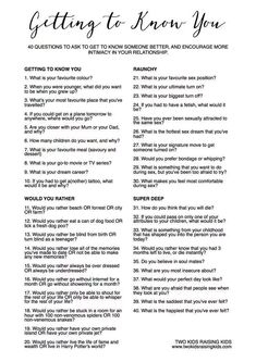 Conversation Starter Questions, 9gag Funny, Funny Relationship Memes, Conversation Topics, Fun Questions To Ask, Getting To Know Someone, Relationship Questions, Journal Writing Prompts, Healthy Relationship