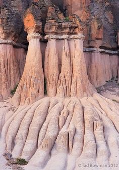 some very pretty formations in the sand