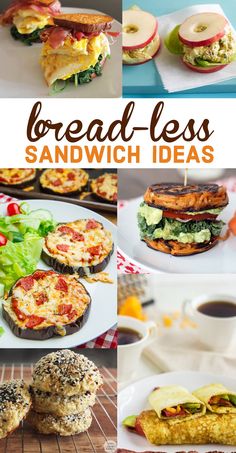 bread less sandwich ideas are the perfect way to make sandwiches for lunch