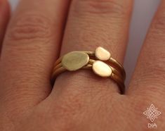 Rings Minimal, Stacking Rings Gold, Rose Gold Stackable Rings, Dainty Gold Ring, Pebble Ring, Stacked Wedding Bands, Dainty Gold Rings, Ringe Gold, Silver Stacking Rings