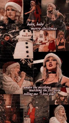 Taylor Swift Taylor Swift Christmas, Wallpaper Christmas, Christmas Aesthetic Wallpaper, Merry Christmas Love, Xmas Wallpaper, Christmas Wallpapers, Taylor Swift Cute, Cute Christmas Wallpaper, Wallpaper Iphone Christmas