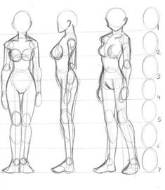 Como Dibujar Cuerpos Humanos Paso a paso - Dibujos Referencias de Anatomía humana Drawing Body Proportions, Art Du Croquis, Human Body Drawing, Human Body Art, Drawing Lesson, Human Anatomy Drawing, Siluete Umane, Human Figure Drawing, Human Anatomy Art