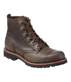 Men's Bucksport Boots, Cap Toe | Casual at L.L.Bean Classic Outdoor Lace-up Boots With Reinforced Toe, Rugged Lace-up Cap Toe Boots With Reinforced Toe, Classic Lace-up Boots With Reinforced Toe For Outdoor, Classic Work Boots With Reinforced Toe For Hiking, Rustic Waterproof Boots With Reinforced Toe For Fall, Classic Hiking Work Boots With Reinforced Toe, Classic Winter Work Boots With Reinforced Toe, Rustic Reinforced Toe Moto Boots For Fall, Rustic Moto Boots With Reinforced Toe For Fall