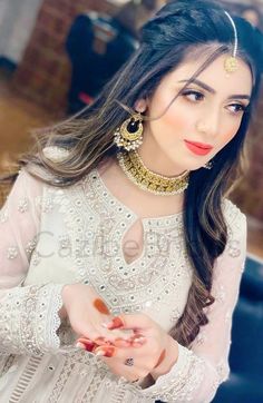 Pakistani Hairstyle, Pakistani Hairstyles, Pakistani Wedding Hairstyles, Pakistani Bridal Hairstyles, Bridal Hairstyle Indian Wedding, Pakistani Bridal Makeup, Bridal Hair Buns