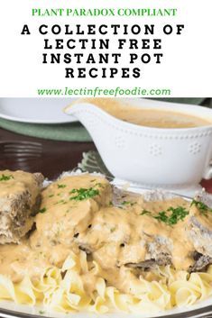 Lactose Free Diet, Instapot Recipes