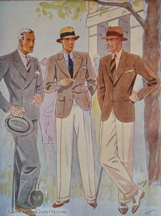 1920s Mens Fashion, Flannel Trousers, White Flannel