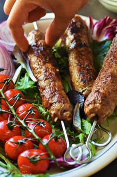 Mutton Seekh Kabab Recipe » Foodies Terminal Mutton Seekh Kabab, Nepali Recipes, Barbecue Party Food, Seekh Kebab Recipes, Shish Kebabs, Minced Lamb, Seekh Kebab, Nepalese Food, Seekh Kabab