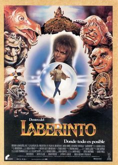 a movie poster for the film labento with an image of a man holding a crystal ball