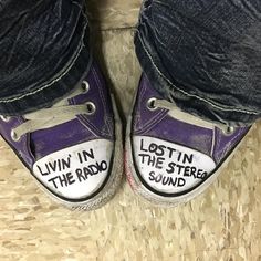 JOURNEYS EXCLUSIVE | Converse Purple All Star Hi Tops -- photo credit: @ radio_siren 89s Shoes, Converse Shoes Platform Purple, Converse Shoes Multi Color, Oil Slick Converse, Dream Shoes Converse, All Star Jeans, Converse Shoes Light Purple, Amethyst Platform Converse, Convere Shoes