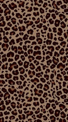 a brown and black animal print fabric