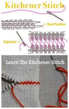 the instructions for how to crochet stitches on a knitted blanket with text overlay