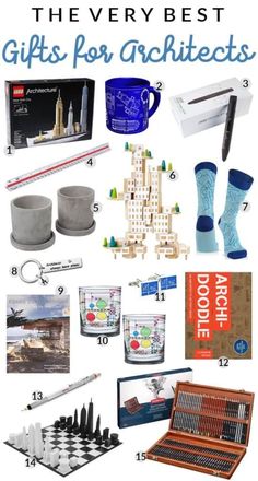 the very best gifts for architecture students and their teachers in this post - holiday gift guide