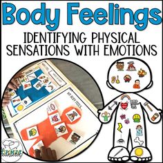 Body Feelings Activity: Exploring How the Body Feels With Different Emotions - Shop The Responsive Counselor Interoception Activities, Tf Cbt, Feelings Activity, Gabi Garcia, Therapy Crafts, Emotional Regulation Activities, Teach Feelings, Teaching Emotions