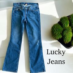 Lucky Brand Jeans Size 6. Waist Size 26. Low Rise Slight Flare. Medium Wash. Nwot Sweet N Low, Lucky Jeans, Lucky Brand Jeans, Jeans Color, Brand Jeans, Colored Jeans, Waist Size, Lucky Brand, Low Rise