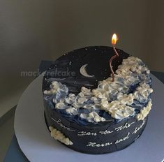 Aesthetic Cake, Black Cake