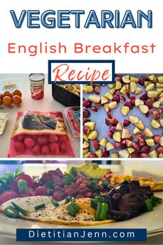 an english breakfast recipe with eggs and vegetables