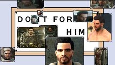 a collage of video game characters with the words do it for him