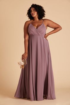 LIKE YOURE FLOATING ON AIR





What just might be the most comfortable bridesmaid dress ever constructed, our dreamy plus size Kaia Dress is spun of dark mauve chiffon with a flattering V neckline and flowy overlap skirt that lightly sashays with your movements. She also comes with a slightly raised empire waist (with a touch of elastic in the back) for extra wiggle room, so you can move around with ease throughout the wedding. *Doubles as an (early) maternity dress .






THE 411 



Slight r Soft Purple Bridesmaid Dresses, Early Pregnancy Dresses, Maternity Gowns Formal, Overlap Skirt, Romantic Bridesmaid Dresses, Flowy Bridesmaid Dresses, Mauve Bridesmaid, Mauve Bridesmaid Dress, Bridesmaid Dress Chiffon