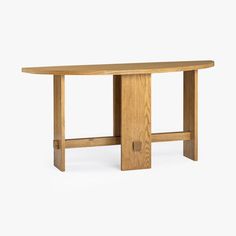 Saguaro Oak Demi-Lune Console Natural Console Table Co.House Designs Half Moon Console Table, Oak Console Table, Honey Oak, Hallway Table, Household Furniture, Sofa Tables, Burke Decor, Engineered Hardwood, Light Oak