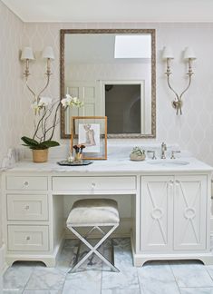 Elegant Escape One Sink Vanity With Makeup Area, Single Sink Vanity With Makeup Area, Single Sink Bathroom Vanity With Makeup Area, Off Center Vanity Sink, Sink And Makeup Vanity Combo, Makeup Vanity With Sink, Bathroom Sink With Vanity, Bathroom Sink With Makeup Vanity