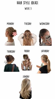 Cute Hairstyles For School, Fashion Newsletter, Hair Tutorials Easy, Hair Stylies