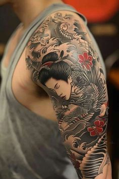 Geisha Tattoos: Honor, Beauty, and Tradition