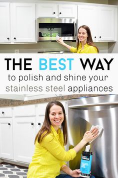 the best way to polish and shine your stainless steel appliance is with these tips