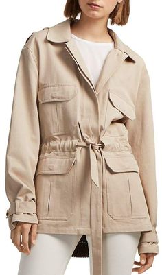 Raincoat Outfit, Trousers Details, Blouse Pants, Trench Coats Women, 50 Fashion, Girly Outfits, White Beige, French Connection, Boss Lady